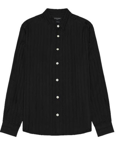 AllSaints Camisa - Negro