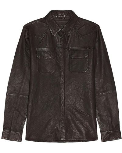 AllSaints Ivan Shirt - ブラック