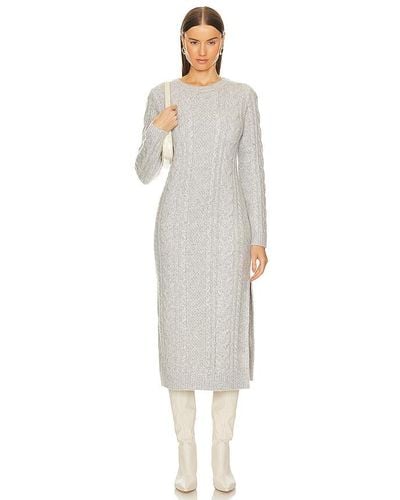 525 Dahlia Cable Dress - Gray