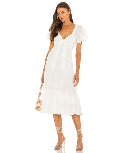Cleobella Ashlyn Midi Dress - White