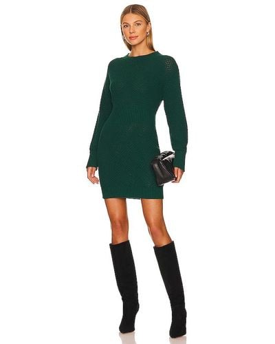 525 Vestido sweater - Verde