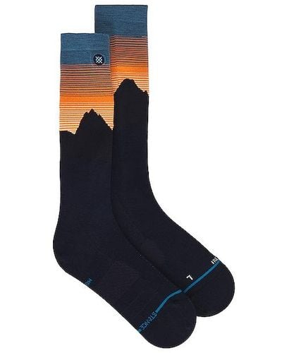 Stance Rising Snow Sock - Blue