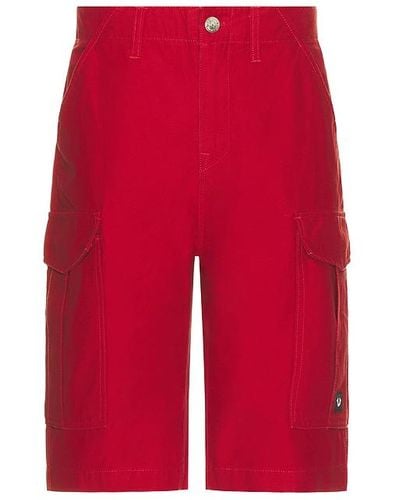 True Religion Cargo Shorts - Red