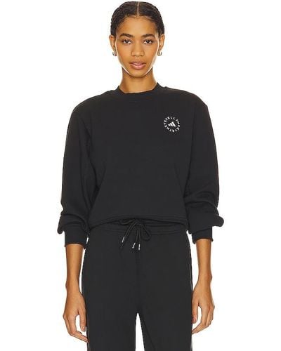 adidas By Stella McCartney Regular Sportswear Sweatshirt - Black