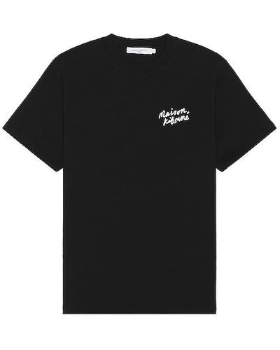 Maison Kitsuné Camiseta - Negro