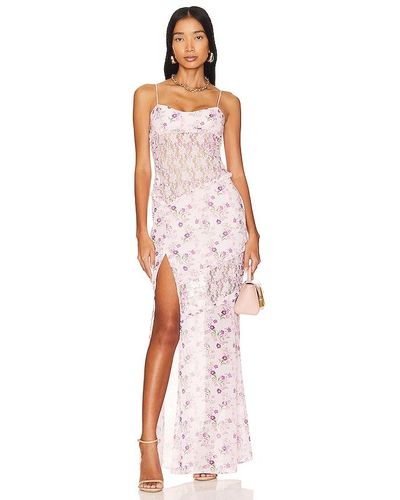 Lovers + Friends Kenzie Gown - White