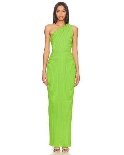 Solace London Adira Maxi Dress - Green