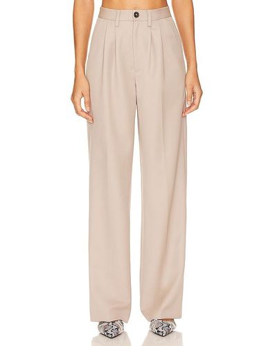 Anine Bing Carrie Pant - Natural