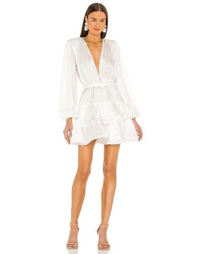 Bronx and Banco Bedouin Mini Dress - White