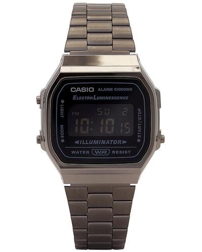 G-Shock Vintage A168 Series Watch - Black