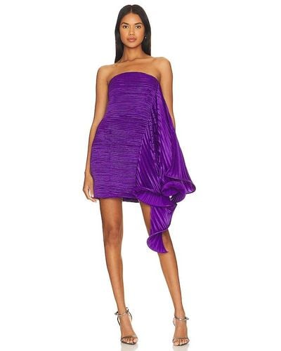 AMUR Kayleigh Dress - Purple