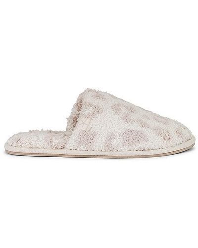 Barefoot Dreams Cozychic Barefoot In The Wild Slipper - White