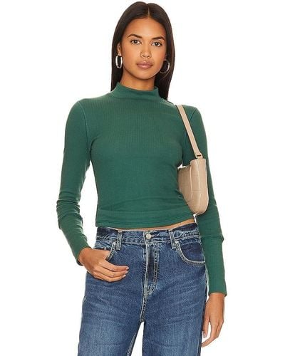 Free People X Intimately Fp The Rickie Top - Green