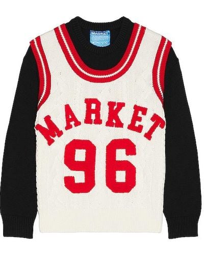 Market Home Team Sweater - Red