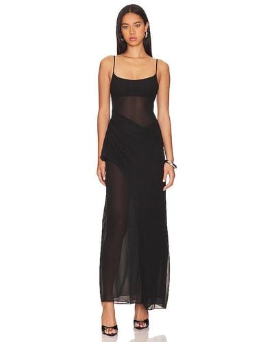 Nbd Selina Maxi Dress - Black