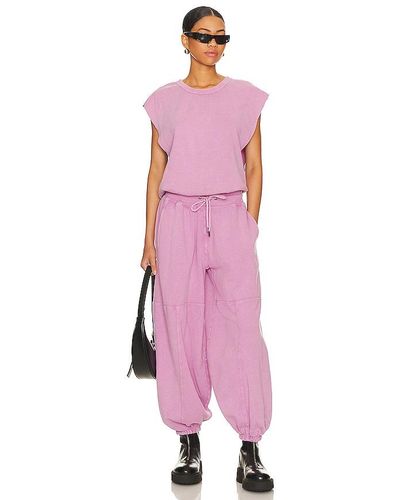 Free People ONESIE THROW AND GO - Pink