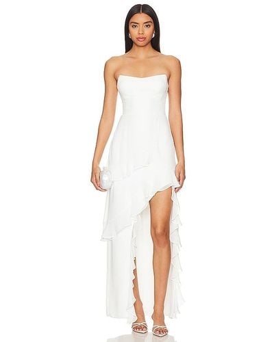 Amanda Uprichard Magnolia Dress - White