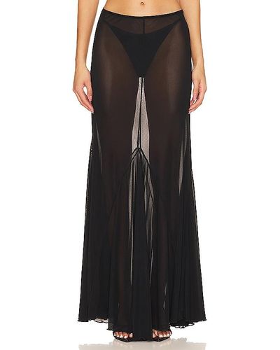 lovewave The Ayame Maxi Skirt - Black