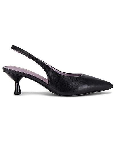 Seychelles Zapatos de salón con talón descubierto brooklyn - Negro