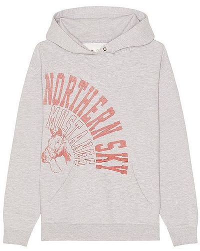 One Of These Days Mustang Hoodie - White