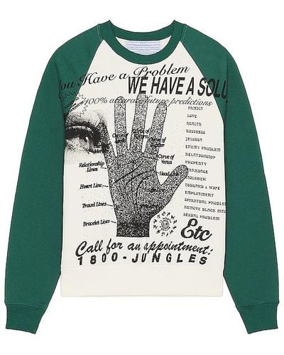 JUNGLES JUNGLES Solutions Sweater - Green
