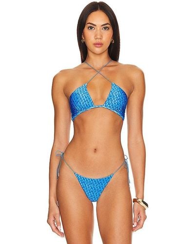 ViX Hidra Mary Bikini Top - Blue