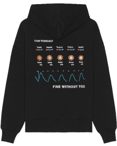 JUNGLES JUNGLES Fine Without You Hoodie - Black