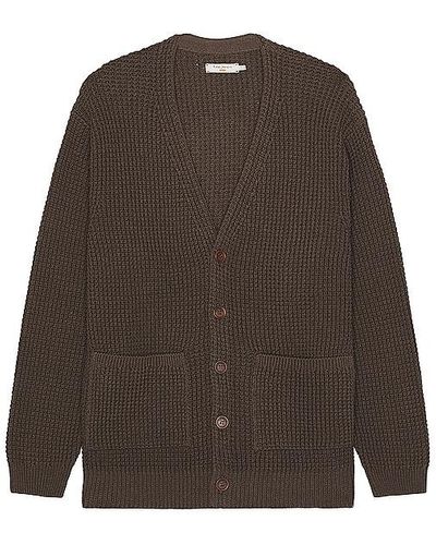 Nudie Jeans Kent Pineapple Cardigan - Brown