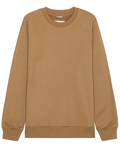 Reigning Champ Midweight Terry Classic Crewneck - Natural