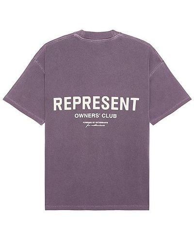 Represent Owners Club T-shirt - Purple
