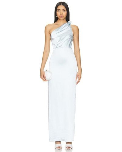 Lovers + Friends Bella Gown - White