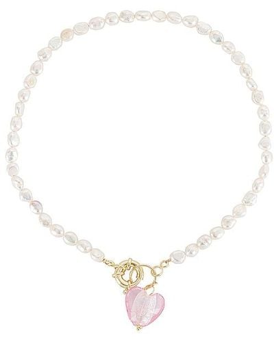 petit moments Lisa Necklace - Pink