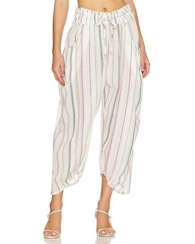 Free People Lust Over Pant Yarn Dye - Natural