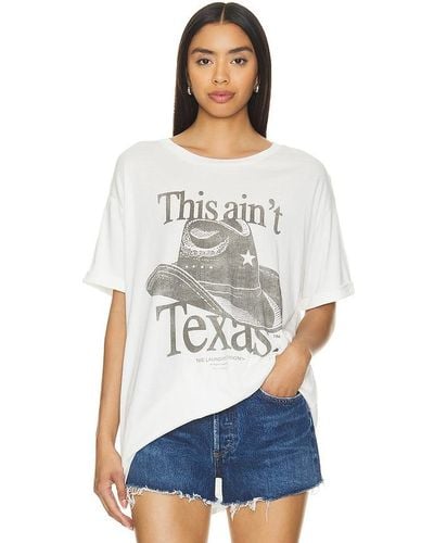 The Laundry Room OVERSIZED-SHIRT THIS AINT TEXAS - Weiß
