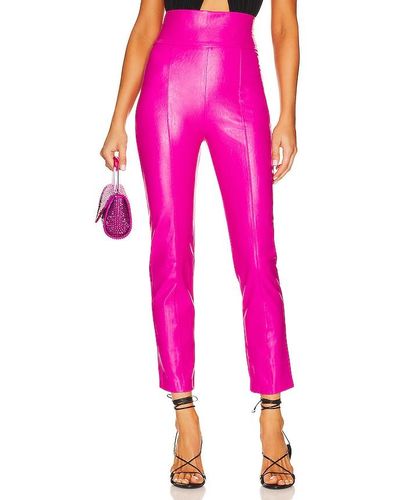 Amanda Uprichard X Revolve Romana Trousers - Pink
