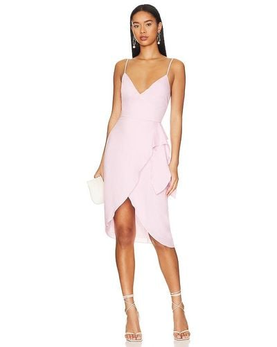 Lovers + Friends ROBE ORCHID - Rose