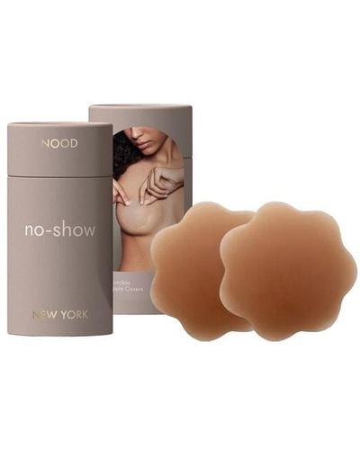 NOOD No-show Reusable Nipple Covers - Brown