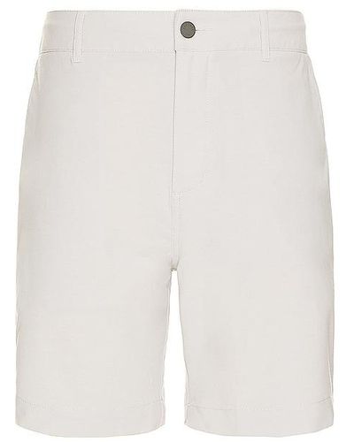 Faherty Belt Loop All Day 7 Short - White