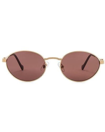 Devon Windsor Memphis Sunglasses - Brown