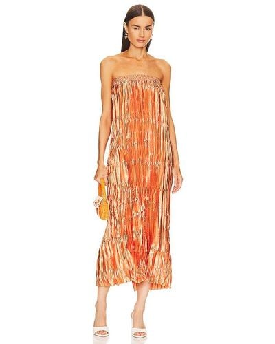 L'idée Romantique Dress - Orange