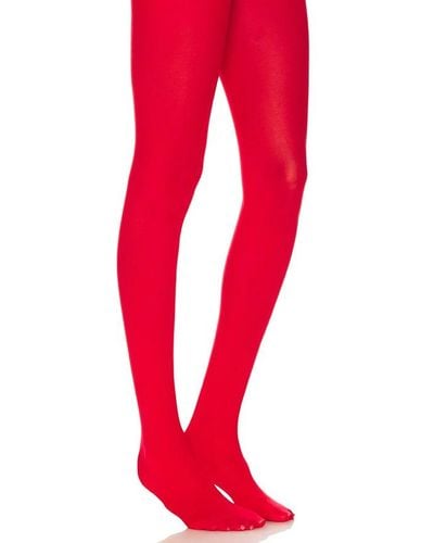 petit moments Solid Tights - Red