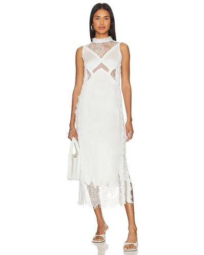 AllSaints Mila Dress - White