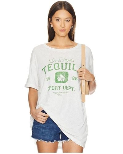 The Laundry Room Tequila Sport Oversized Tee - White