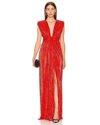 Sabina Musayev ROBE MAXI LANA - Rouge