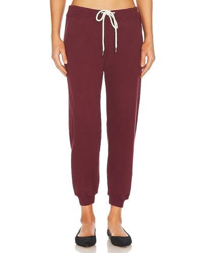The Great The Cropped Sweatpant - Red