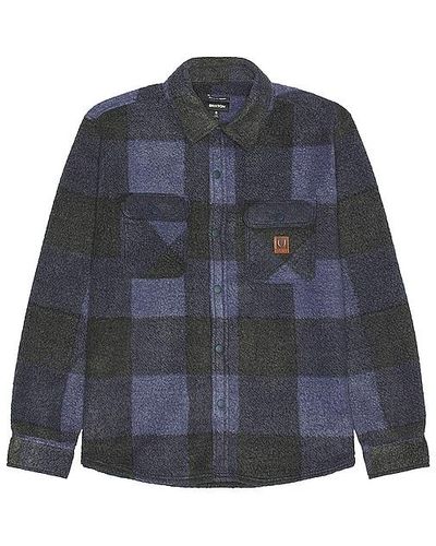 Brixton FLANELLE - Bleu