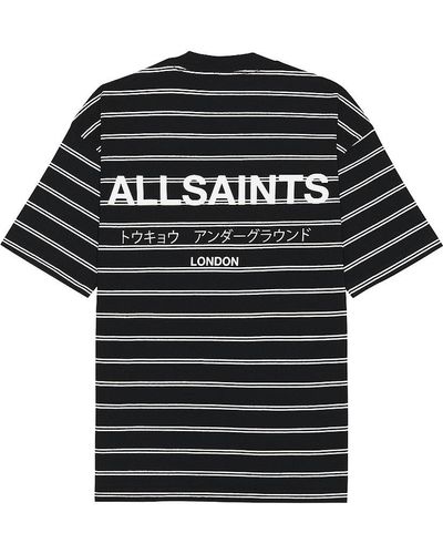 AllSaints Underground Tシャツ - ブラック