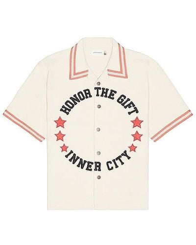 Honor The Gift A-spring Tradition Snap Up Shirt - Natural
