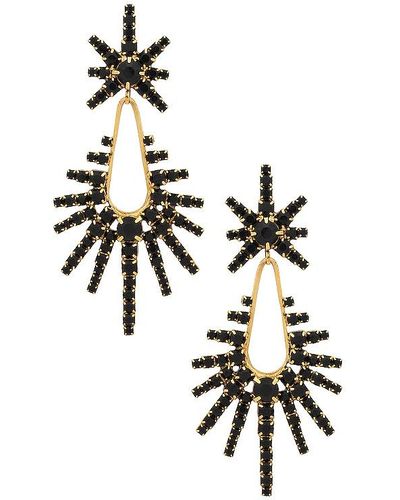 Elizabeth Cole BOUCLES D'OREILLES REMINGTON - Blanc