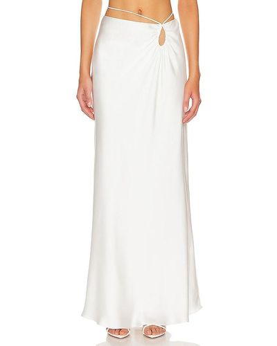 Misha Collection Melody Maxi Skirt - White